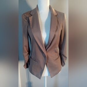 Elegant Women's Tan Blazer